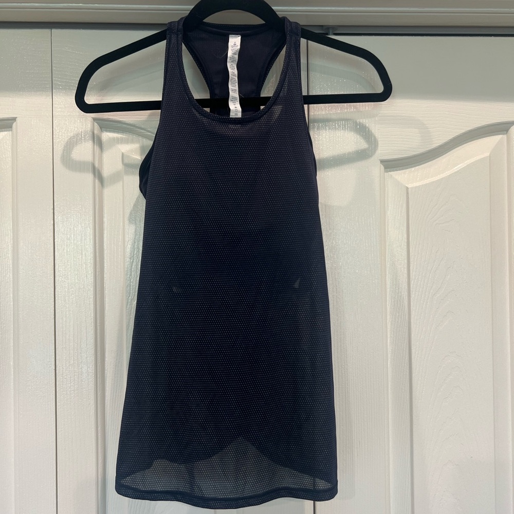 Lululemon Mesh 2 in 1 Tank with Long Line Bra